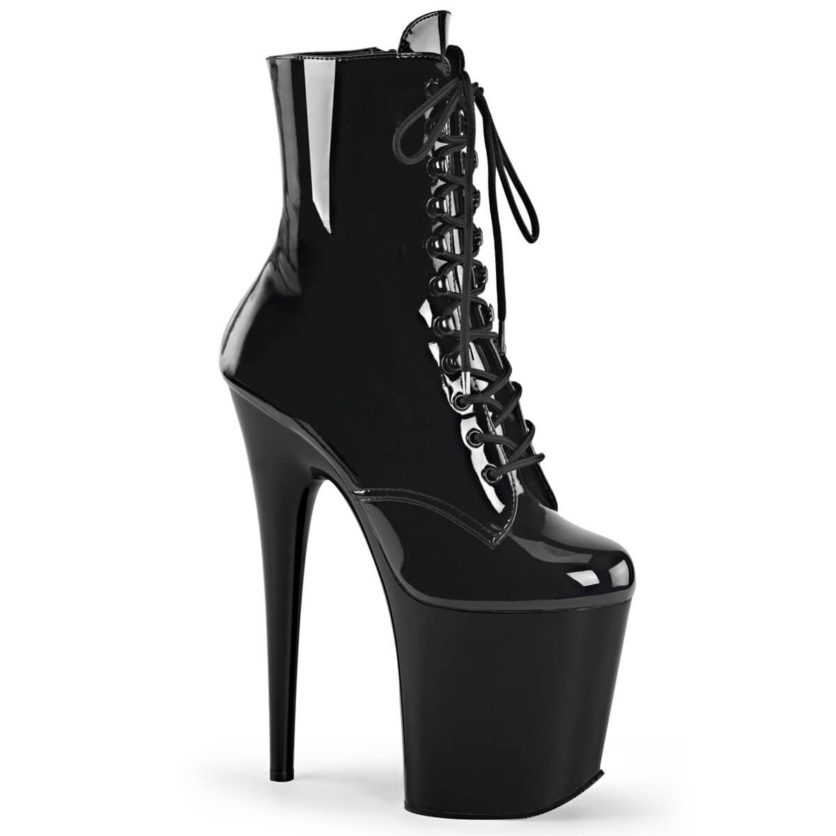 Womens Shoes Block High Heel Lace Up Belt Buckle Platform Strap Ankle Boots  Size | eBay
